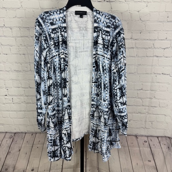 Lane Bryant Plus Size Open Front Cardigan Abstract Print Size 18/20 - Picture 1 of 6